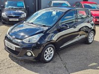 USED 2014 14 HYUNDAI I10 1.2 Premium Hatchback 5dr Petrol Manual Euro 5 (87 ps) FSH + CRUISE + &pound;35 TAX + IDEAL FRIRST CAR + LOW INSURANCE + 1 OWNER