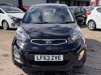 USED 2013 63 KIA PICANTO 1.25 2 Hatchback 5dr Petrol Auto Euro 5 (84 bhp) FULL SERVICE HISTORY + ILEZ + AUTO + LOW INSURANCE
