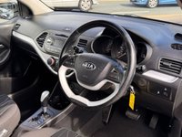 USED 2013 63 KIA PICANTO 1.25 2 Hatchback 5dr Petrol Auto Euro 5 (84 bhp) FULL SERVICE HISTORY + ILEZ + AUTO + LOW INSURANCE