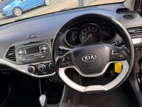 USED 2013 63 KIA PICANTO 1.25 2 Hatchback 5dr Petrol Auto Euro 5 (84 bhp) FULL SERVICE HISTORY + ILEZ + AUTO + LOW INSURANCE