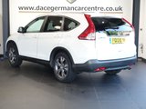 USED 2013 13 HONDA CR-V 2.0 i-VTEC EX SUV 5dr Petrol Auto 4WD Euro 5 (155 ps) FULL SERVICE HISTORY + PANORAMIC GLASS SUNROOF + SATELLITE NAVIGATION + REAR VIEW CAMERA + TOUCH SCREEN MEDIA DISPLAY + FRONT AND REAR PARKING SENSORS + BLUETOOTH PHONE CONNECTIVITY + CRUISE CONTROL + DUAL ZONE CLIMATE CONTROLLED AIRCONDITIONING + AUTOMATIC BI XENON HEADLIGHTS + VOICE COMMAND + LEATHER MULTI FUNCTIONAL STEERING WHEEL + ECO STOP START SYSTEM + HILL HOLD START ASSIST + IN CAR ENTERTAINMENT AUX/USB + DAY TIME RUNNING LIGHTS + PRIVACY GLASS + AUTOMATIC WIPERS WITH RAIN SENSOR