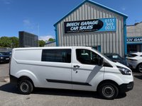 USED 2022 71 FORD TRANSIT CUSTOM 2.0 300 EcoBlue Leader Crew Van Double Cab 5dr Diesel Manual L2 H1 Euro 6 (s/s) (105 ps) 