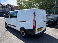 USED 2022 71 FORD TRANSIT CUSTOM 2.0 300 EcoBlue Leader Crew Van Double Cab 5dr Diesel Manual L2 H1 Euro 6 (s/s) (105 ps) 
