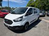 USED 2022 71 FORD TRANSIT CUSTOM 2.0 300 EcoBlue Leader Crew Van Double Cab 5dr Diesel Manual L2 H1 Euro 6 (s/s) (105 ps) 