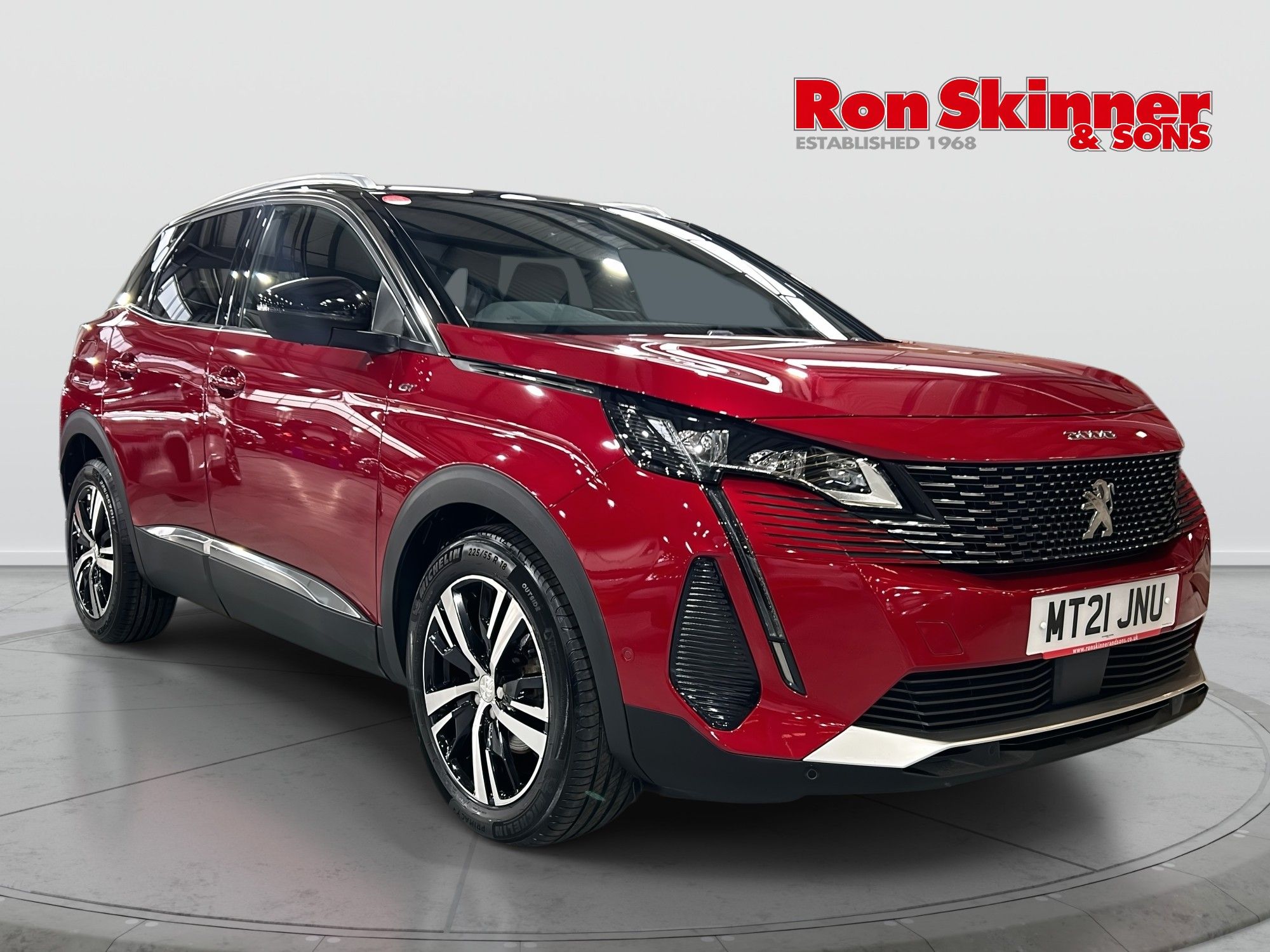 USED 2021 21 PEUGEOT 3008 1.2 PureTech GT SUV 5dr Petrol Manual Euro 6 (s/s) (130 ps) 