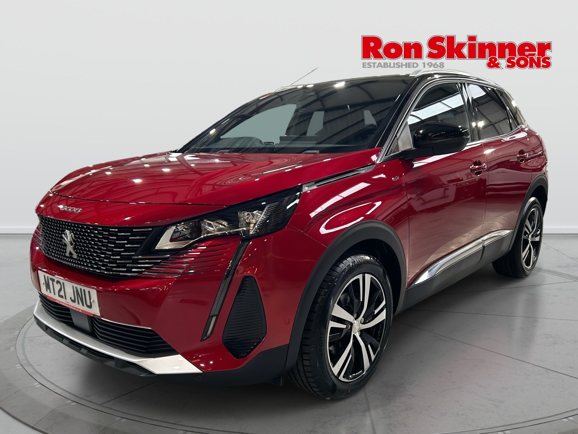 USED 2021 21 PEUGEOT 3008 1.2 PureTech GT SUV 5dr Petrol Manual Euro 6 (s/s) (130 ps) 
