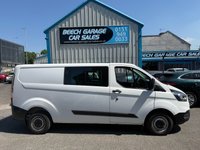 USED 2022 71 FORD TRANSIT CUSTOM 2.0 300 EcoBlue Leader Crew Van Double Cab 5dr Diesel Manual L2 H1 Euro 6 (s/s) (105 ps) 