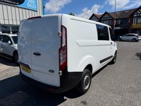 USED 2021 21 FORD TRANSIT CUSTOM 2.0 300 EcoBlue Leader Crew Van Double Cab 5dr Diesel Manual L2 H1 Euro 6 (s/s) (105 ps) 