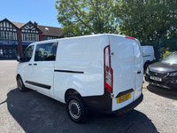USED 2021 21 FORD TRANSIT CUSTOM 2.0 300 EcoBlue Leader Crew Van Double Cab 5dr Diesel Manual L2 H1 Euro 6 (s/s) (105 ps) 