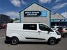 USED 2021 21 FORD TRANSIT CUSTOM 2.0 300 EcoBlue Leader Crew Van Double Cab 5dr Diesel Manual L2 H1 Euro 6 (s/s) (105 ps) 