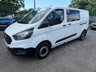USED 2021 71 FORD TRANSIT CUSTOM 2.0 300 EcoBlue Leader Crew Van Double Cab 5dr Diesel Manual L2 H1 Euro 6 (s/s) (105 ps) 
