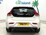 USED 2018 18 VOLVO V40 2.0 T3 R-Design Hatchback 5dr Petrol Manual Euro 6 (s/s) (152 ps) R-Design 152 BHP, Ice White with Heated Black Leather Seats, Sensus Sound System, Bluetooth, Touchscreen, Climate Control, Only 57000 Full S/ History