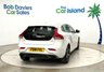 USED 2018 18 VOLVO V40 2.0 T3 R-Design Hatchback 5dr Petrol Manual Euro 6 (s/s) (152 ps) R-Design 152 BHP, Ice White with Heated Black Leather Seats, Sensus Sound System, Bluetooth, Touchscreen, Climate Control, Only 57000 Full S/ History