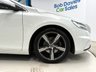 USED 2018 18 VOLVO V40 2.0 T3 R-Design Hatchback 5dr Petrol Manual Euro 6 (s/s) (152 ps) R-Design 152 BHP, Ice White with Heated Black Leather Seats, Sensus Sound System, Bluetooth, Touchscreen, Climate Control, Only 57000 Full S/ History