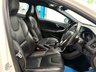 USED 2018 18 VOLVO V40 2.0 T3 R-Design Hatchback 5dr Petrol Manual Euro 6 (s/s) (152 ps) R-Design 152 BHP, Ice White with Heated Black Leather Seats, Sensus Sound System, Bluetooth, Touchscreen, Climate Control, Only 57000 Full S/ History