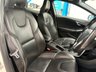 USED 2018 18 VOLVO V40 2.0 T3 R-Design Hatchback 5dr Petrol Manual Euro 6 (s/s) (152 ps) R-Design 152 BHP, Ice White with Heated Black Leather Seats, Sensus Sound System, Bluetooth, Touchscreen, Climate Control, Only 57000 Full S/ History