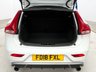 USED 2018 18 VOLVO V40 2.0 T3 R-Design Hatchback 5dr Petrol Manual Euro 6 (s/s) (152 ps) R-Design 152 BHP, Ice White with Heated Black Leather Seats, Sensus Sound System, Bluetooth, Touchscreen, Climate Control, Only 57000 Full S/ History