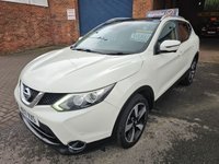 USED 2017 17 NISSAN QASHQAI 1.5 dCi N-Connecta SUV 5dr Diesel Manual 2WD Euro 6 (s/s) (110 ps) Bluetooth Alloys History Pan Roof!