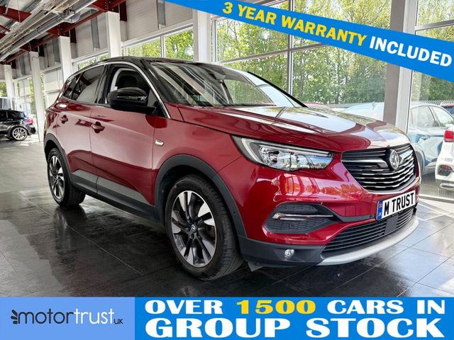 View our Vauxhall Grandland X range