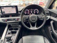 USED 2020 20 AUDI A4 2.0 TDI 35 Sport Saloon Diesel S Tronic Mythos Black Euro 6 (s/s) (163 ps) GREAT SPEC VERY ECONOMICAL AUTOMATIC ANDROID AUTO APPLE CARPLAY VIRTUAL COCKPIT PADDLE SHIFT HEATED SEATS