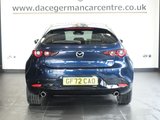 USED 2022 72 MAZDA MAZDA3 2.0 e-SKYACTIV-G MHEV Sport Lux Hatchback 5dr Petrol Manual Euro 6 (s/s) (122 ps) 1 OWNER FROM NEW, COMES WITH A FULL SERVICE HISTORY + SATELLITE NAVIGATION + HEAD UP DISPLAY + APPLE CARPLAY / ANDROID AUTO + REAR VIEW CAMERA + BLUETOOTH CONNECTIVITY INCLUDING MEDIA STREAMING + AUTOMATIC LED HEADLIGHTS + DAB DIGITAL RADIO + DUAL ZONE CLIMATE CONTROL + AIR CONDITIONING + LANE ASSIST + BLIND SPOT ASSIST + LEATHER MULTIFUNCTIONAL LEATHER STEERING WHEEL + FRONT AND REAR PARKING SENSORS + IN CAR ENTERTAINMENT WITH TOUCH SCREEN MEDIA DISPLAY + CRUISE CONTROL