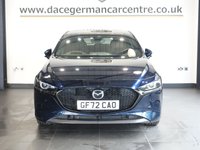 USED 2022 72 MAZDA MAZDA3 2.0 e-SKYACTIV-G MHEV Sport Lux Hatchback 5dr Petrol Manual Euro 6 (s/s) (122 ps) 1 OWNER FROM NEW, COMES WITH A FULL SERVICE HISTORY + SATELLITE NAVIGATION + HEAD UP DISPLAY + APPLE CARPLAY / ANDROID AUTO + REAR VIEW CAMERA + BLUETOOTH CONNECTIVITY INCLUDING MEDIA STREAMING + AUTOMATIC LED HEADLIGHTS + DAB DIGITAL RADIO + DUAL ZONE CLIMATE CONTROL + AIR CONDITIONING + LANE ASSIST + BLIND SPOT ASSIST + LEATHER MULTIFUNCTIONAL LEATHER STEERING WHEEL + FRONT AND REAR PARKING SENSORS + IN CAR ENTERTAINMENT WITH TOUCH SCREEN MEDIA DISPLAY + CRUISE CONTROL