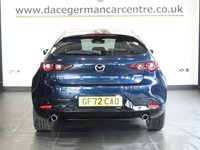 USED 2022 72 MAZDA MAZDA3 2.0 e-SKYACTIV-G MHEV Sport Lux Hatchback 5dr Petrol Manual Euro 6 (s/s) (122 ps) 1 OWNER FROM NEW, COMES WITH A FULL SERVICE HISTORY + SATELLITE NAVIGATION + HEAD UP DISPLAY + APPLE CARPLAY / ANDROID AUTO + REAR VIEW CAMERA + BLUETOOTH CONNECTIVITY INCLUDING MEDIA STREAMING + AUTOMATIC LED HEADLIGHTS + DAB DIGITAL RADIO + DUAL ZONE CLIMATE CONTROL + AIR CONDITIONING + LANE ASSIST + BLIND SPOT ASSIST + LEATHER MULTIFUNCTIONAL LEATHER STEERING WHEEL + FRONT AND REAR PARKING SENSORS + IN CAR ENTERTAINMENT WITH TOUCH SCREEN MEDIA DISPLAY + CRUISE CONTROL