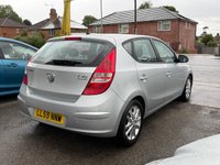 USED 2009 59 HYUNDAI I30 1.4 ES Hatchback 5dr Petrol Manual Euro 4 (108 bhp) 1 OWNER FROM NEW + FULL SERVICE HISTORY + NEW MOT + FRESH SERVICE + LOW MILEAGE EXAMPLE + METALLIC SILVER COLOUR + SPEC INCLUDES ALLOY WHEELS, FRONT FOGLIGHTS, REAR PARKING SENSORS, CLOTH INTERIOR, ISOFIX, REMOTE LOCKING, ELECTRIC WINDOWS AND MIRRORS, A/C, CD/ RADIO + 3 MONTHS WARRANTY + 12 MONTHS AA BREAKDOWN COVER INCLUDED