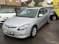 USED 2009 59 HYUNDAI I30 1.4 ES Hatchback 5dr Petrol Manual Euro 4 (108 bhp) 1 OWNER FROM NEW + FULL SERVICE HISTORY + NEW MOT + FRESH SERVICE + LOW MILEAGE EXAMPLE + METALLIC SILVER COLOUR + SPEC INCLUDES ALLOY WHEELS, FRONT FOGLIGHTS, REAR PARKING SENSORS, CLOTH INTERIOR, ISOFIX, REMOTE LOCKING, ELECTRIC WINDOWS AND MIRRORS, A/C, CD/ RADIO + 3 MONTHS WARRANTY + 12 MONTHS AA BREAKDOWN COVER INCLUDED