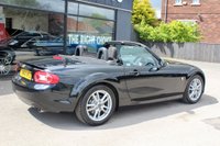 PRE-OWNED 2014 14 MAZDA MX-5 1.8i SE Convertible 2dr Petrol Manual Euro 5 (126 ps) Sparkling Black Metallic, Black Interior, 16" Alloy Wheels, Climate Control Air Conditioning, Upgraded JVC Music System With Apple CarPlay, Rear Spoiler, Remote Central Locking With Deadlocks, Electric Mirrors, Electric Windows, Remote Boot Release, Power Steering, Dynamic Stability Control, Stainless Steel Scuff Plates, Traction Control System, Tyre Pressure Monitoring System, Thatcham Category 1 alarm/Immobiliser, 2 Keys and Book Pack, Service History.