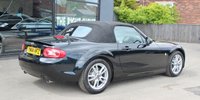 PRE-OWNED 2014 14 MAZDA MX-5 1.8i SE Convertible 2dr Petrol Manual Euro 5 (126 ps) Sparkling Black Metallic, Black Interior, 16" Alloy Wheels, Climate Control Air Conditioning, Upgraded JVC Music System With Apple CarPlay, Rear Spoiler, Remote Central Locking With Deadlocks, Electric Mirrors, Electric Windows, Remote Boot Release, Power Steering, Dynamic Stability Control, Stainless Steel Scuff Plates, Traction Control System, Tyre Pressure Monitoring System, Thatcham Category 1 alarm/Immobiliser, 2 Keys and Book Pack, Service History.