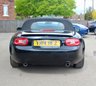 USED 2014 14 MAZDA MX-5 1.8i SE Convertible 2dr Petrol Manual Euro 5 (126 ps) Sparkling Black Metallic, Black Interior, 16" Alloy Wheels, Climate Control Air Conditioning, Upgraded JVC Music System With Apple CarPlay, Rear Spoiler, Remote Central Locking With Deadlocks, Electric Mirrors, Electric Windows, Remote Boot Release, Power Steering, Dynamic Stability Control, Stainless Steel Scuff Plates, Traction Control System, Tyre Pressure Monitoring System, Thatcham Category 1 alarm/Immobiliser, 2 Keys and Book Pack, Service History.