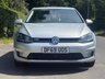 USED 2020 69 VOLKSWAGEN E-GOLF 35.8kWh e-Golf Hatchback 5dr Electric Auto (136 ps) 2 OWNERS SERVICE HISTORY APPLE CP