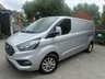 USED 2018 68 FORD TRANSIT CUSTOM 2.0 LWB 170BHP LIMITED SPEC - AIR CON - HEATED SEATS - WARRANTY WETBELT CHANGED 95K MILES - 6 MONTHS WARRANTY - MOT