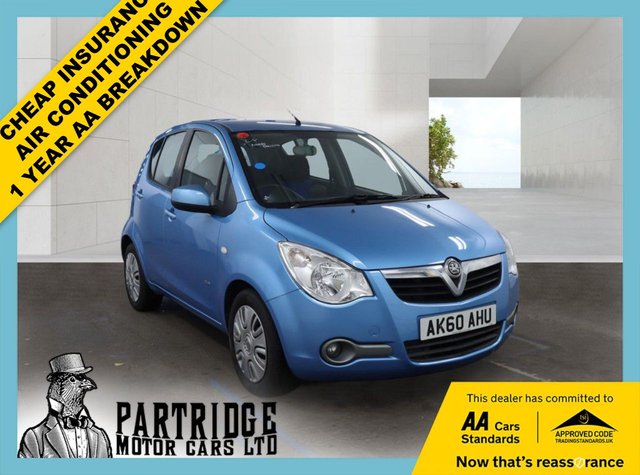 2010 VAUXHALL AGILA 1.2 16V CLUB MPV 5DR PETROL MANUAL EURO 5 AC 85 PS... photo