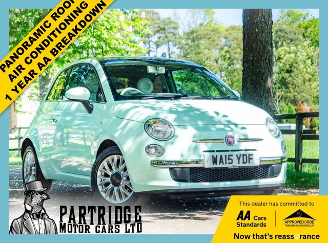 View our Fiat 500 1.2 Lounge Hatchback 3dr Petrol Manual Euro 6 (s/s) (69 bhp)