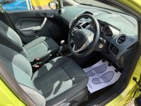 USED 2009 52 FORD FIESTA 1.4 Zetec Hatchback 5dr Petrol Manual (133 g/km, 94 bhp) NICE LITTLE 5 DOOR FIESTA + 1 OWNER + SERVICE HISTORY + FRESH SERVICE + NEW MOT + CLEAN CONDITION THROUGHOUT + METALLIC GREEN COLOUR + SPEC INCLUDES ALLOY WHEELS, CLOTH INTERIOR, ISOFIX, HEATED WINDSCREEN, ELECTRIC MIRRORS AND WINDOWS, MULTI FUNCTION STEERING WHEEL, BLUETOOTH, A/C + 3 MONTHS WARRANTY + 12 MONTHS AA BREAKDOWN COVER INCLUDED