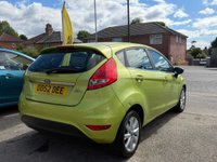 USED 2009 52 FORD FIESTA 1.4 Zetec Hatchback 5dr Petrol Manual (133 g/km, 94 bhp) NICE LITTLE 5 DOOR FIESTA + 1 OWNER + SERVICE HISTORY + FRESH SERVICE + NEW MOT + CLEAN CONDITION THROUGHOUT + METALLIC GREEN COLOUR + SPEC INCLUDES ALLOY WHEELS, CLOTH INTERIOR, ISOFIX, HEATED WINDSCREEN, ELECTRIC MIRRORS AND WINDOWS, MULTI FUNCTION STEERING WHEEL, BLUETOOTH, A/C + 3 MONTHS WARRANTY + 12 MONTHS AA BREAKDOWN COVER INCLUDED