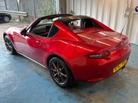 USED 2017 67 MAZDA MX-5 RF 2.0 SKYACTIV-G Sport Nav Convertible 2dr Petrol Manual Euro 6 (160 ps)+2 KEYS+2 FORMER KEEPERS+NAV+HISTORY+FULL LEATHER SEATS+CLIMATE+PARK CONTROL+BLUETOOTH+MEDIA+DAB+ALLOYS+CRUISE+HEATED SEATS+ 2 KEYS+2 FORMER KEEPERS+NAV+HISTORY+FULL LEATHER SEATS+CLIMATE+PARK CONTROL+BLUETOOTH+MEDIA+DAB+ALLOYS+CRUISE+HEATED SEATS+HPI CLEAR
