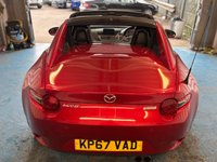 USED 2017 67 MAZDA MX-5 RF 2.0 SKYACTIV-G Sport Nav Convertible 2dr Petrol Manual Euro 6 (160 ps)+2 KEYS+2 FORMER KEEPERS+NAV+HISTORY+FULL LEATHER SEATS+CLIMATE+PARK CONTROL+BLUETOOTH+MEDIA+DAB+ALLOYS+CRUISE+HEATED SEATS+ 2 KEYS+2 FORMER KEEPERS+NAV+HISTORY+FULL LEATHER SEATS+CLIMATE+PARK CONTROL+BLUETOOTH+MEDIA+DAB+ALLOYS+CRUISE+HEATED SEATS+HPI CLEAR