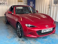 USED 2017 67 MAZDA MX-5 RF 2.0 SKYACTIV-G Sport Nav Convertible 2dr Petrol Manual Euro 6 (160 ps)+2 KEYS+2 FORMER KEEPERS+NAV+HISTORY+FULL LEATHER SEATS+CLIMATE+PARK CONTROL+BLUETOOTH+MEDIA+DAB+ALLOYS+CRUISE+HEATED SEATS+ 2 KEYS+2 FORMER KEEPERS+NAV+HISTORY+FULL LEATHER SEATS+CLIMATE+PARK CONTROL+BLUETOOTH+MEDIA+DAB+ALLOYS+CRUISE+HEATED SEATS+HPI CLEAR