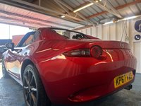 USED 2017 67 MAZDA MX-5 RF 2.0 SKYACTIV-G Sport Nav Convertible 2dr Petrol Manual Euro 6 (160 ps)+2 KEYS+2 FORMER KEEPERS+NAV+HISTORY+FULL LEATHER SEATS+CLIMATE+PARK CONTROL+BLUETOOTH+MEDIA+DAB+ALLOYS+CRUISE+HEATED SEATS+ 2 KEYS+2 FORMER KEEPERS+NAV+HISTORY+FULL LEATHER SEATS+CLIMATE+PARK CONTROL+BLUETOOTH+MEDIA+DAB+ALLOYS+CRUISE+HEATED SEATS+HPI CLEAR