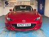 USED 2017 67 MAZDA MX-5 RF 2.0 SKYACTIV-G Sport Nav Convertible 2dr Petrol Manual Euro 6 (160 ps)+2 KEYS+2 FORMER KEEPERS+NAV+HISTORY+FULL LEATHER SEATS+CLIMATE+PARK CONTROL+BLUETOOTH+MEDIA+DAB+ALLOYS+CRUISE+HEATED SEATS+ 2 KEYS+2 FORMER KEEPERS+NAV+HISTORY+FULL LEATHER SEATS+CLIMATE+PARK CONTROL+BLUETOOTH+MEDIA+DAB+ALLOYS+CRUISE+HEATED SEATS+HPI CLEAR