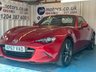 USED 2017 67 MAZDA MX-5 RF 2.0 SKYACTIV-G Sport Nav Convertible 2dr Petrol Manual Euro 6 (160 ps)+2 KEYS+2 FORMER KEEPERS+NAV+HISTORY+FULL LEATHER SEATS+CLIMATE+PARK CONTROL+BLUETOOTH+MEDIA+DAB+ALLOYS+CRUISE+HEATED SEATS+ 2 KEYS+2 FORMER KEEPERS+NAV+HISTORY+FULL LEATHER SEATS+CLIMATE+PARK CONTROL+BLUETOOTH+MEDIA+DAB+ALLOYS+CRUISE+HEATED SEATS+HPI CLEAR