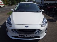 USED 2018 67 FORD FIESTA 1.1 Ti-VCT Zetec Hatchback 5dr Petrol Manual Euro 6 (s/s) (85 ps) ONE OWNER SAT NAV 5 SERVICE STAMPS 12 MONTHS MOT 2KEY