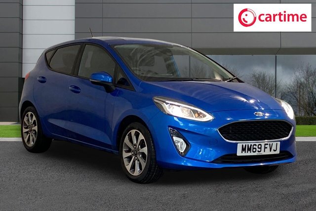 View our Ford Fiesta 1.1 Ti-VCT Trend Hatchback 5dr Petrol Manual Euro 6 (s/s) (85 ps) Ford SYNC With Touchscreen, NCAP Pack, 16In Alloys, Electric Door Mirrors, Air Conditioning