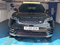 USED 2018 68 LAND ROVER RANGE ROVER VELAR 2.0 D180 R-Dynamic SE SUV 5dr Diesel Auto 4WD Euro 6 (s/s) (180 ps)+2 KEYS+1 OWNER FROM NEW+MEDIA+HISTORY+PARK CONTROL WITH CAMERA+PRIVACY+DIGITAL DASH+HALF LEATHER SEATS+BLUETOOTH+MEDIA+NAV+20