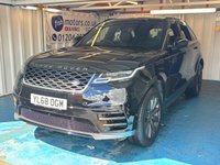 USED 2018 68 LAND ROVER RANGE ROVER VELAR 2.0 D180 R-Dynamic SE SUV 5dr Diesel Auto 4WD Euro 6 (s/s) (180 ps)+2 KEYS+1 OWNER FROM NEW+MEDIA+HISTORY+PARK CONTROL WITH CAMERA+PRIVACY+DIGITAL DASH+HALF LEATHER SEATS+BLUETOOTH+MEDIA+NAV+20