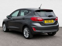 USED 2019 19 FORD FIESTA 1.0T EcoBoost GPF Vignale Hatchback 5dr Petrol Auto Euro 6 (s/s) (100 ps) Parking camera Panoramic roof