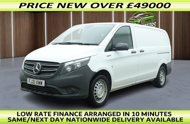 2021 -benz evito 114 e 41kwh progressive panel van 6dr electric auto fwd l2 (lwb) (115 ps) +++same day/next day delivery available+++... photo